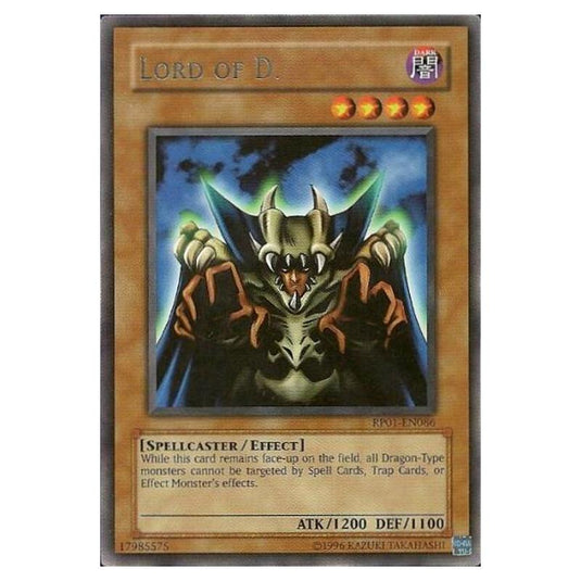 Yu-Gi-Oh! - Retro Pack - Lord of D. (Rare) RP01-EN086