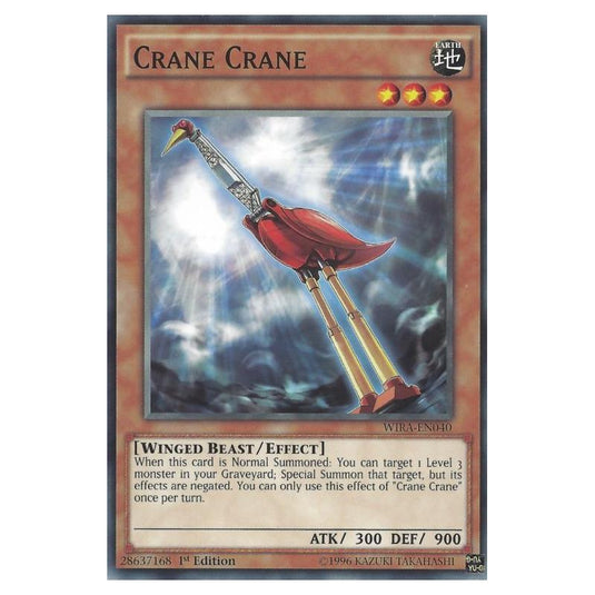 Yu-Gi-Oh! - Wing Raiders - Crane Crane (Common) WIRA-EN040