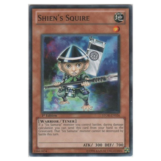 Yu-Gi-Oh! - Storm of Ragnarok - Shien\'s Squire (Common) STOR-EN026