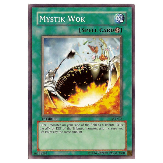 Yu-Gi-Oh! - Ancient Sanctuary - Mystik Wok (Common) AST-036