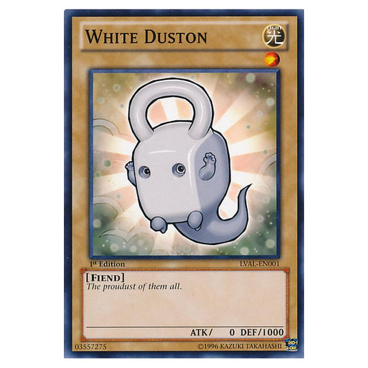 Yu-Gi-Oh! - Legacy of the Valiant - White Duston (Short Print) LVAL-EN001