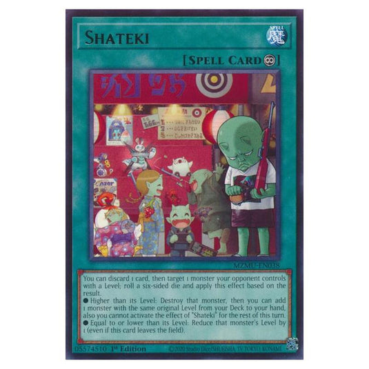 Yu-Gi-Oh! - Maze of Muertos - Shateki (Rare) - MZMU-EN038