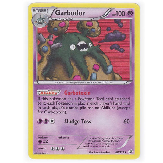 Pokemon - Black & White - Legendary Treasures - Garbodor - 68/113