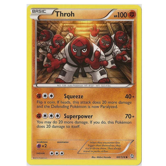 Pokemon - Black & White - Dragons Exalted - Throh - 68/124