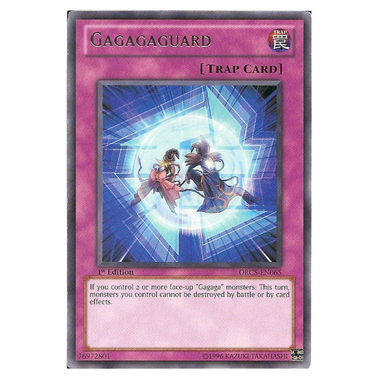 Yu-Gi-Oh! - Order of Chaos - Gagagaguard (Rare) ORCS-EN065
