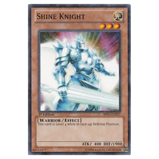 Yu-Gi-Oh! - Battle Pack - Epic Dawn - Shine Knight (Starfoil Rare) BP01-EN217
