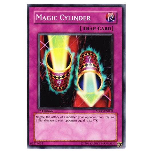 Yu-Gi-Oh! - Spellcaster's Command Structure Deck - Magic Cylinder (Common) SDSC-EN038