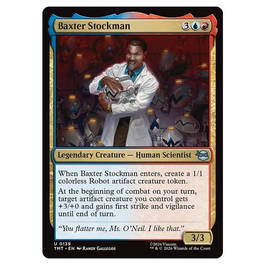 Magic The Gathering - Teenage Mutant Ninja Turtles - Baxter Stockman - 0139