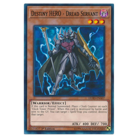 Yu-Gi-Oh! - Legendary Hero Decks - Destiny HERO - Dread Servant (Common) LEHD-ENA07