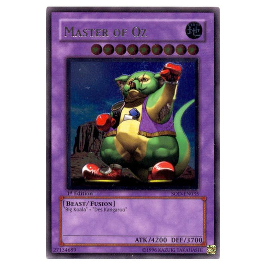 Yu-Gi-Oh! - Soul of the Duelist - Master of Oz (Ultimate Rare) SOD-EN035
