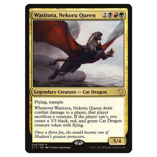 Magic The Gathering - Commander 2017 - Wasitora, Nekoru Queen - 049/309