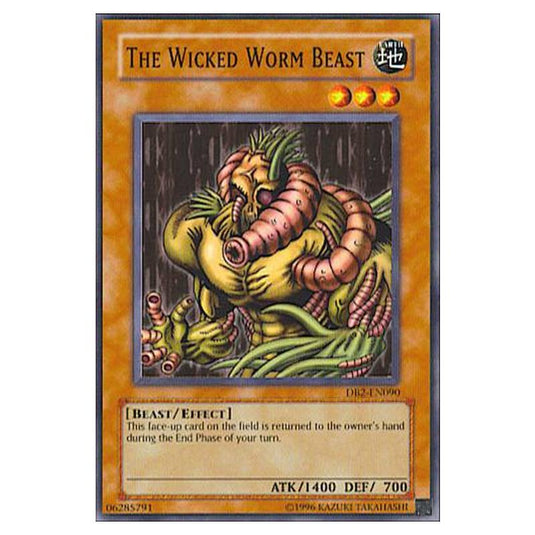 Yu-Gi-Oh! - Dark Beginning 2 - The Wicked Worm Beast (Common) DB2-EN090