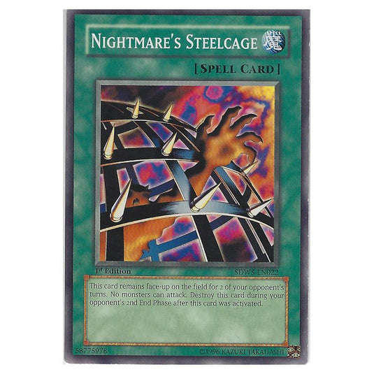 Yu-Gi-Oh! - Warriors' Strike Structure Deck - Nightmare's Steelcage (Common) SDWS-EN022