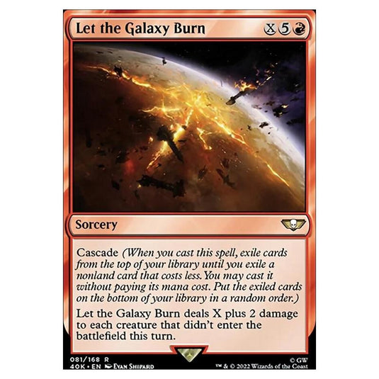 Magic The Gathering - Universes Beyond - Warhammer 40k - Let the Galaxy Burn - 081/168