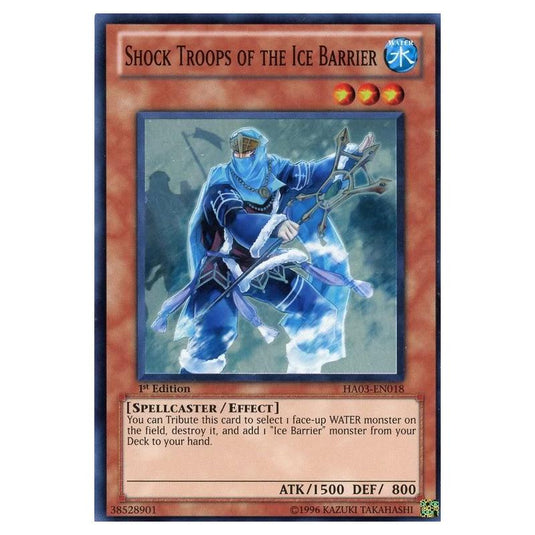 Yu-Gi-Oh! - Hidden Arsenal 3 - Shock Troops of the Ice Barrier (Super Rare) HA03-EN018