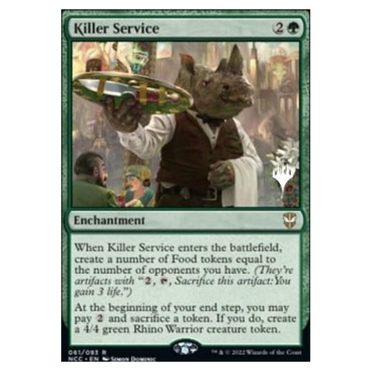 Magic The Gathering - Commander: Streets of New Capenna Promos - Killer Service - 061/281