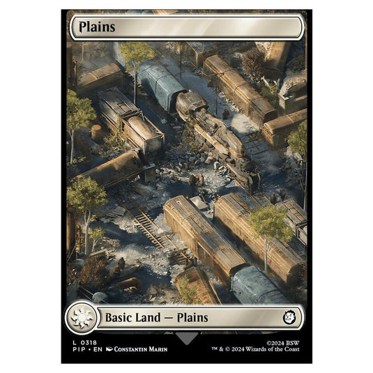 Magic The Gathering - Universes Beyond - Fallout - Plains - 0318