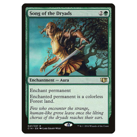 Magic The Gathering - Commander 2014 - Song Of The Dryads - 47