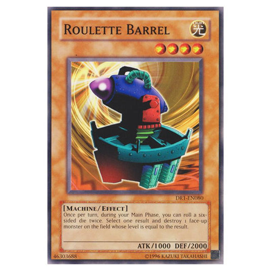 Yu-Gi-Oh! - Dark Revelation Volume 1 - Roulette Barrel (Common) DR1-EN080