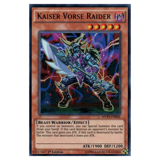 Yu-Gi-Oh! - Yu-Gi-Oh! The Dark Side of Dimensions Movie Pack - Kaiser Vorse Raider (Ultra Rare) MVP1-EN002