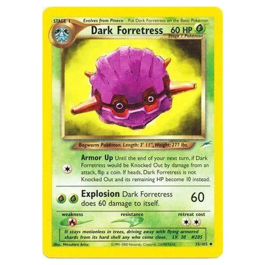Pokemon - Neo Destiny - Dark Forretress - 035/105