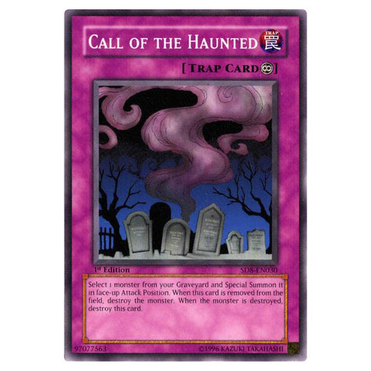 Yu-Gi-Oh! - Structure Deck - Lord of the Storm - Call of the Haunted (Common) SD8-EN030