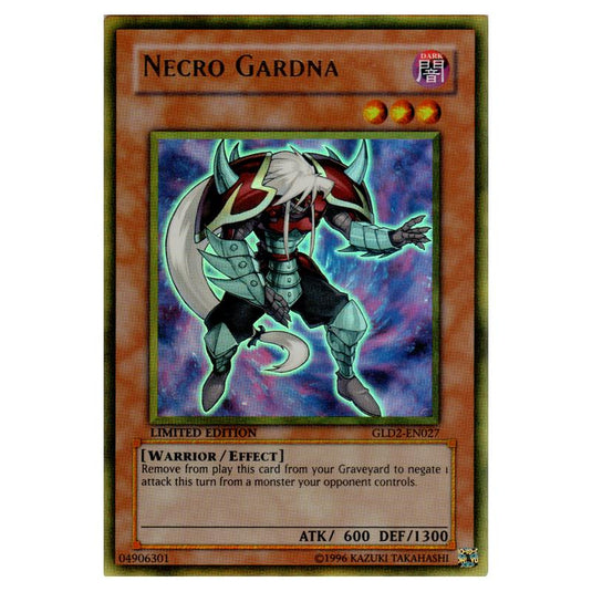 Yu-Gi-Oh! - Gold Series 2009 - Necro Gardna (Gold Rare) GLD2-EN027