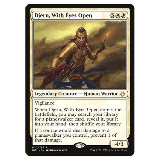 Magic the Gathering - Hour of Devastation - Djeru, With Eyes Open - 10/199