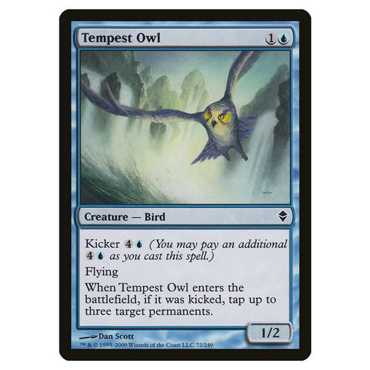 Magic The Gathering - Zendikar - Tempest Owl - 72/249 (Foil)