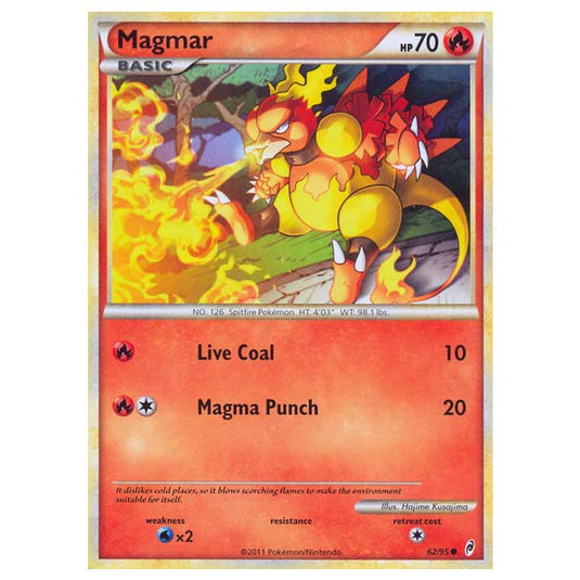 Pokemon - Call of Legends - Magmar 62/95