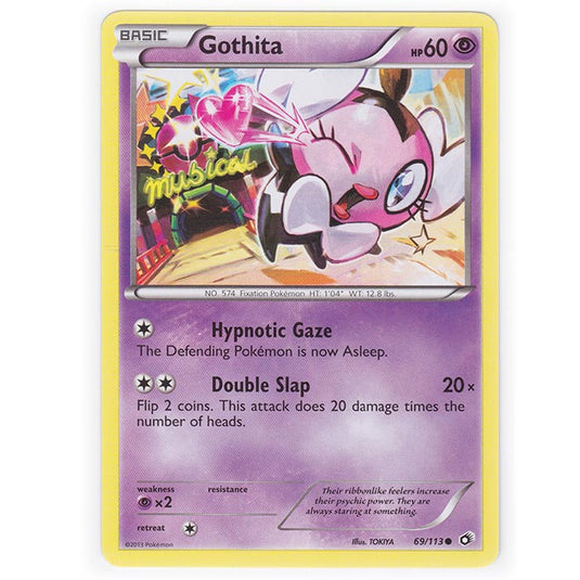 Pokemon - Black & White - Legendary Treasures - Gothita - 69/113