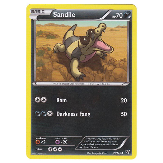 Pokemon - XY Base Set - Sandile - 69/146