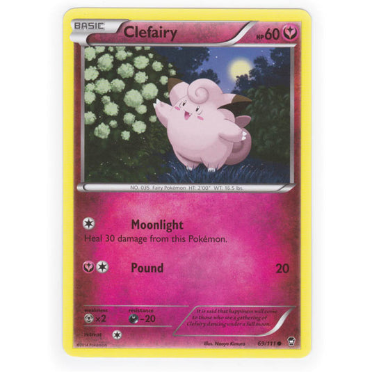 Pokemon - XY Furious Fists - Clefairy - 69/111