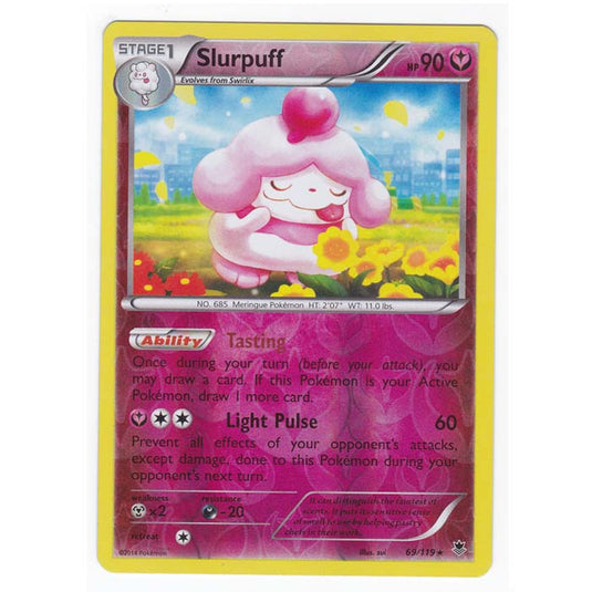 Pokemon - XY Phantom Forces - (Reverse Holo) - Slurpuff - 69/119