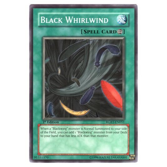 Yu-Gi-Oh! - Raging Battle - Black Whirlwind (Common) RGBT-EN051