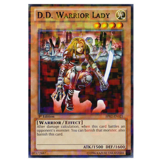Yu-Gi-Oh! - Battle Pack 2 - War of the Giants - D.D. Warrior Lady (Mosaic Rare) BP02-EN021