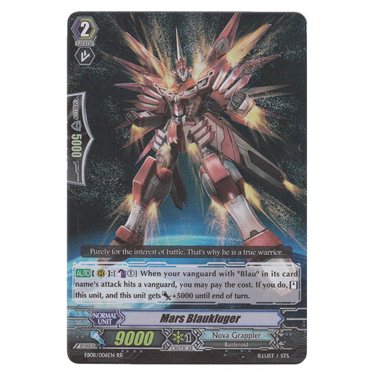 CFV - Champions of the Cosmos - Mars Blaukluger - 6/35