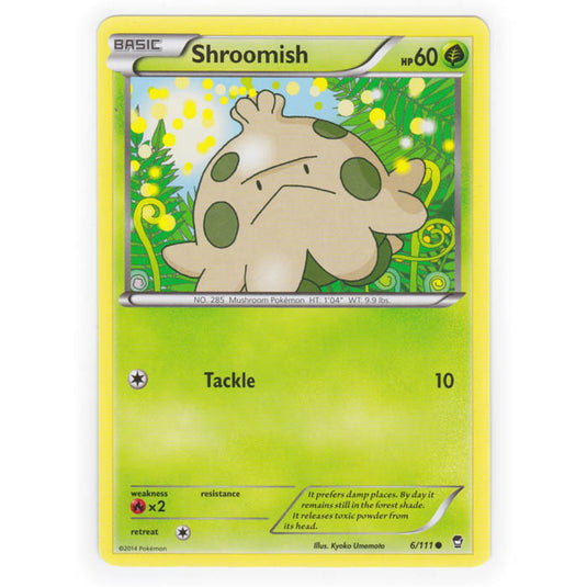 Pokemon - XY Furious Fists - Shroomish - 6/111