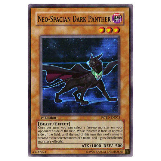 Yu-Gi-Oh! - Power of the Duelist - Neo-Spacian Dark Panther (Super Rare) POTD-EN005