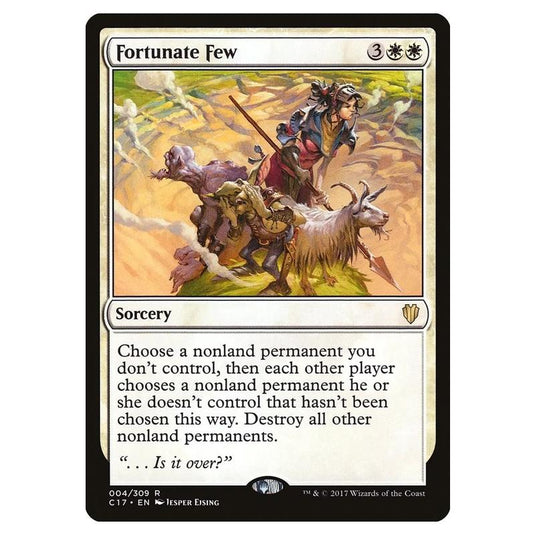 Magic The Gathering - Commander 2017 - Fortunate Few - 004/309