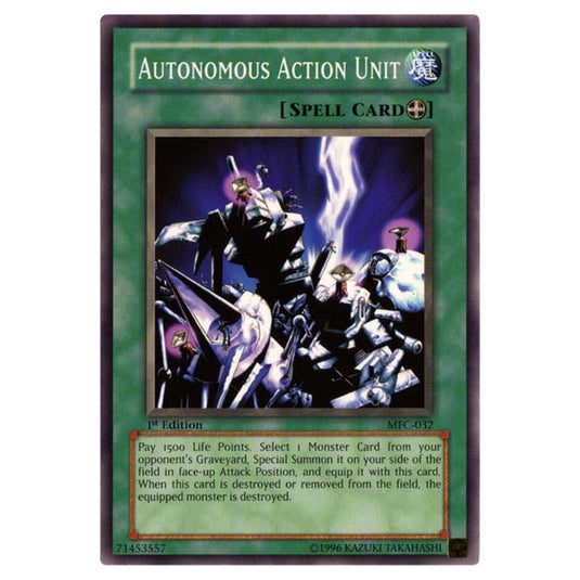 Yu-Gi-Oh! - Magician\'s Force - Autonomous Action Unit (Common) MFC-032