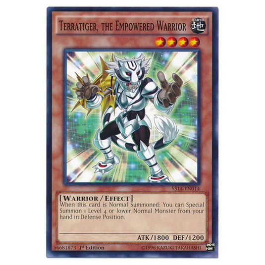 Yu-Gi-Oh! - Super Starter - Space-Time Showdown - Terratiger, the Empowered Warrior (Common) YS14-EN014