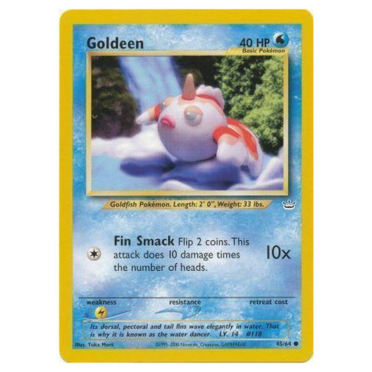 Pokemon - Neo Revelation - Goldeen - 45/64/64