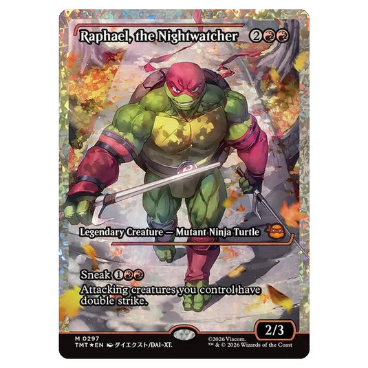 Magic The Gathering - Teenage Mutant Ninja Turtles - Raphael, the Nightwatcher - 0297
