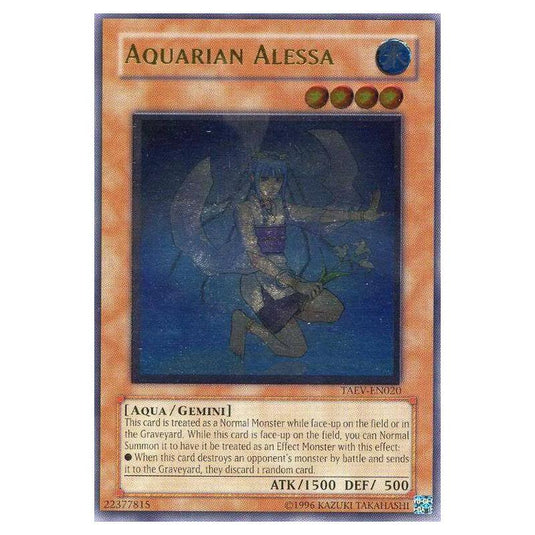 Yu-Gi-Oh! - Tactical Evolution - Aquarian Alessa (Ultimate Rare) TAEV-EN020