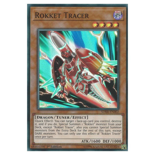 Yu-Gi-Oh! - Structure Deck - Rokket Revolt - Rokket Tracer (Super Rare Yu-Gi-Oh! - Structure Deck - Rokket Revolt - Rokket Tracer (Super Rare