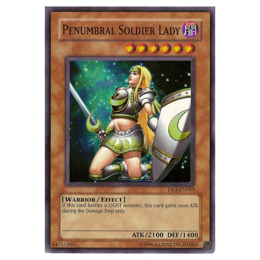 Yu-Gi-Oh! - Dark Revelation Volume 3 - Penumbral Soldier Lady (Super Rare) DR3-EN033