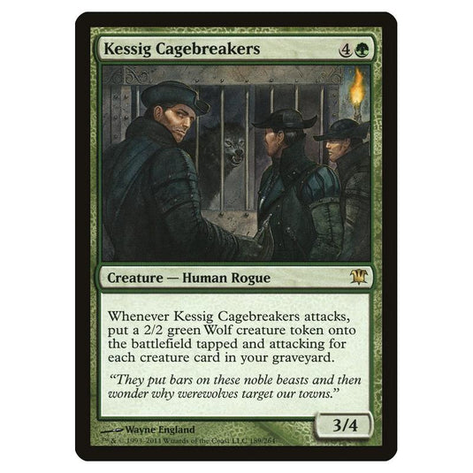 Magic the Gathering - Innistrad - Kessig Cagebreakers - 189/264