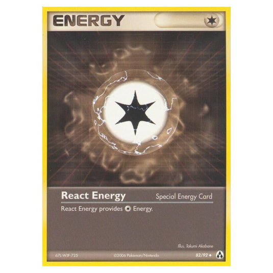Pokemon - EX Legend Maker - React Energy - 82/92