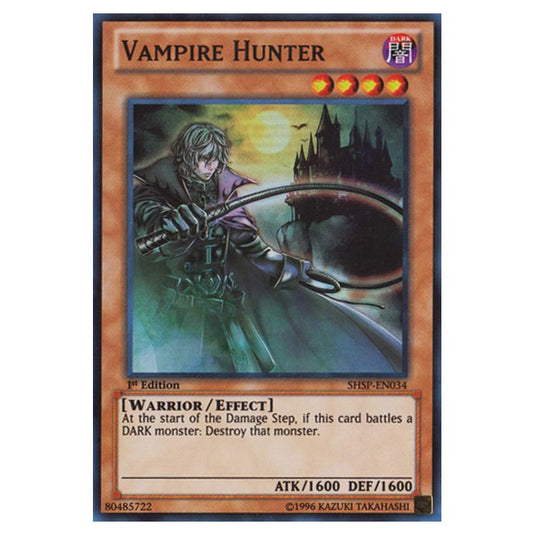 Yu-Gi-Oh! - Shadow Specters - Vampire Hunter (Super Rare) SHSP-EN034